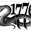 Bare Arms Gear 1776 Snake Sticker Stickers