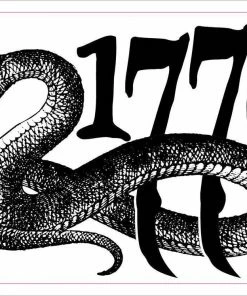 Bare Arms Gear 1776 Snake Sticker Stickers