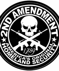 Bare Arms Gear Stickers 2nd Amendment Homeland Security Sticker