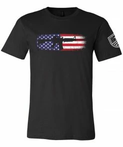Bare Arms Gear AR-15 Flag T-Shirt
