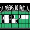 Bare Arms Gear America Wants To Buy A Vowel Sticker Stickers