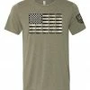 Bare Arms Gear BA Trading Mens Apparel Ammo Flag T-Shirt