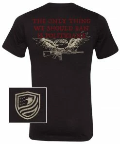 Bare Arms Gear Ban Politicians T-Shirt