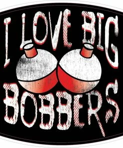 Bare Arms Gear Big Bobbers Sticker Stickers