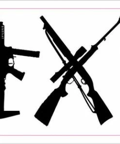 Bare Arms Gear Stickers Coexist Sticker