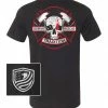 Bare Arms Gear BA Trading Mens Apparel Fire Rescue Skull T-Shirt