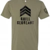 Bare Arms Gear BA Trading Mens Apparel Grill Sergeant T-Shirt