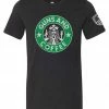 Bare Arms Gear BA Trading Ladies Apparel Guns & Coffee T-Shirt