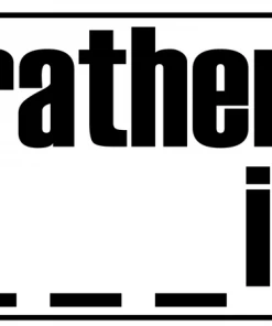 Bare Arms Gear I'd Rather Be F***ing Sticker