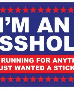 Bare Arms Gear I'm An Asshole Sticker