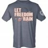 Bare Arms Gear BA Trading Mens Apparel Let Freedom Rain T-Shirt