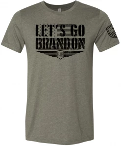 Bare Arms Gear BA Trading Mens Apparel Let's Go Brandon 2.0 T-Shirt