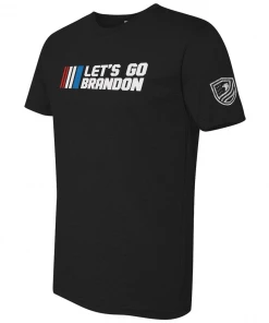 Bare Arms Gear BA Trading Mens Apparel Let's Go Brandon T-Shirt