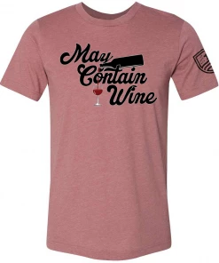 Bare Arms Gear May Contain Wine T-Shirt