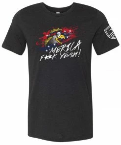 Bare Arms Gear BA Trading Mens Apparel Merica Eagle T-Shirt