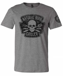 Bare Arms Gear BA Trading Mens Apparel Natural Born Griller