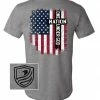 Bare Arms Gear BA Trading Mens Apparel One Nation Under God
