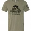 Bare Arms Gear People In Sleeping Bags BA Trading Mens Apparel