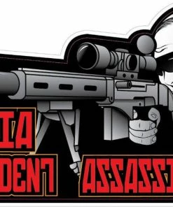 Bare Arms Gear Putin Assassin Sticker