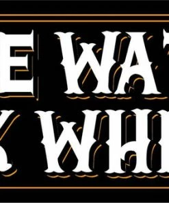 Bare Arms Gear Stickers Save Water Drink Whiskey Sticker