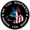 Bare Arms Gear Stickers Be The Shepard Sticker