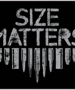 Bare Arms Gear Size Matters Ammo Sticker