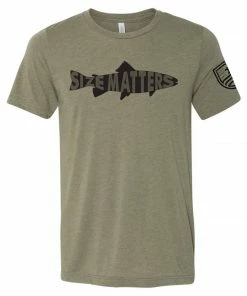 Bare Arms Gear Size Matters Fish T-Shirt