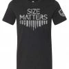 Bare Arms Gear BA Trading Mens Apparel Size Matters Ammo T-Shirt