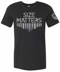Bare Arms Gear BA Trading Mens Apparel Size Matters Ammo T-Shirt