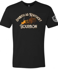 Bare Arms Gear BA Trading Mens Apparel Smooth As Kentucky Bourbon T-Shirt