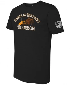 Bare Arms Gear BA Trading Mens Apparel Smooth As Kentucky Bourbon T-Shirt