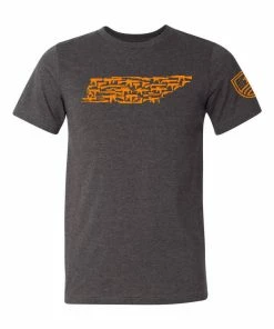 Bare Arms Gear BA Trading Mens Apparel Tennessee Gun State T-Shirt