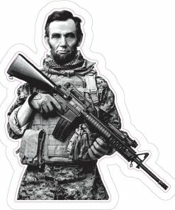 Bare Arms Gear Stickers Tactical Abe Sticker