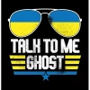 Bare Arms Gear Talk To Me Ghost Sticker
