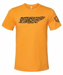 Bare Arms Gear BA Trading Mens Apparel Tennessee Gun State T-Shirt