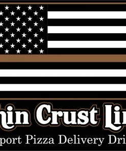 Bare Arms Gear Stickers Thin Crust Line