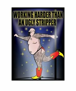 Bare Arms Gear Ugly Stripper Stickers