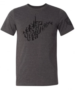 Bare Arms Gear BA Trading Mens Apparel WV Gun State T-Shirt
