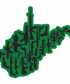 Bare Arms Gear WV Gun State Sticker