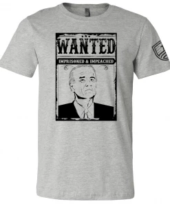 Bare Arms Gear BA Trading Mens Apparel Wanted Biden T-Shirt