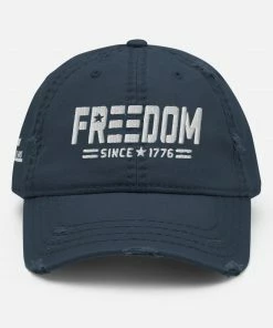 Bare Arms Gear Hats Freedom - Distressed Hat