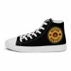 Bare Arms Gear BA - 12GA Better Run Fast - Men’s High Top Canvas Shoes