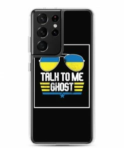 Bare Arms Gear Accessories Talk To Me Ghost - Samsung Case