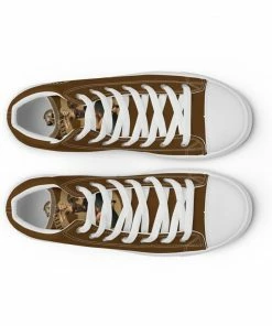 Bare Arms Gear Bombshells - Women’s High Top Canvas Shoes