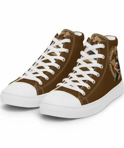 Bare Arms Gear Bombshells - Women’s High Top Canvas Shoes